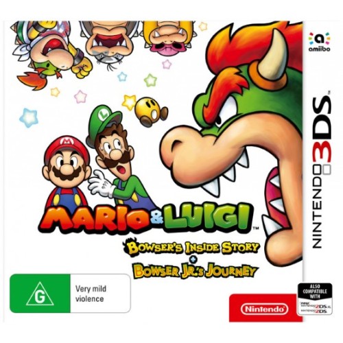  Mario & Luigi Bowser's Inside Story + Bowsers Jr.'s Journey 3DS 